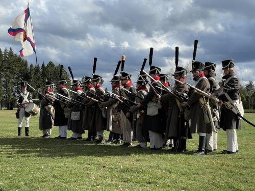 Cvičení napoleonského vojska